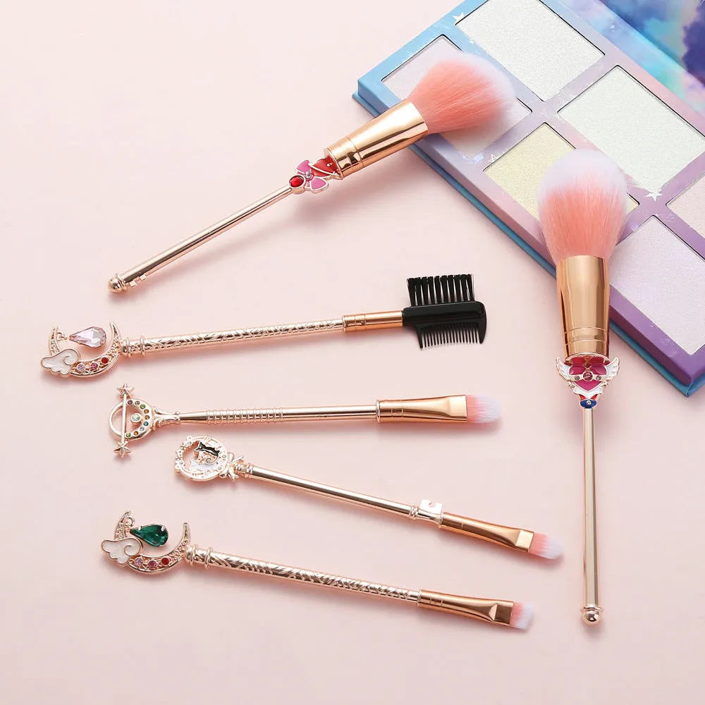 Moon Foundation Blending Makeup Brushes Kit