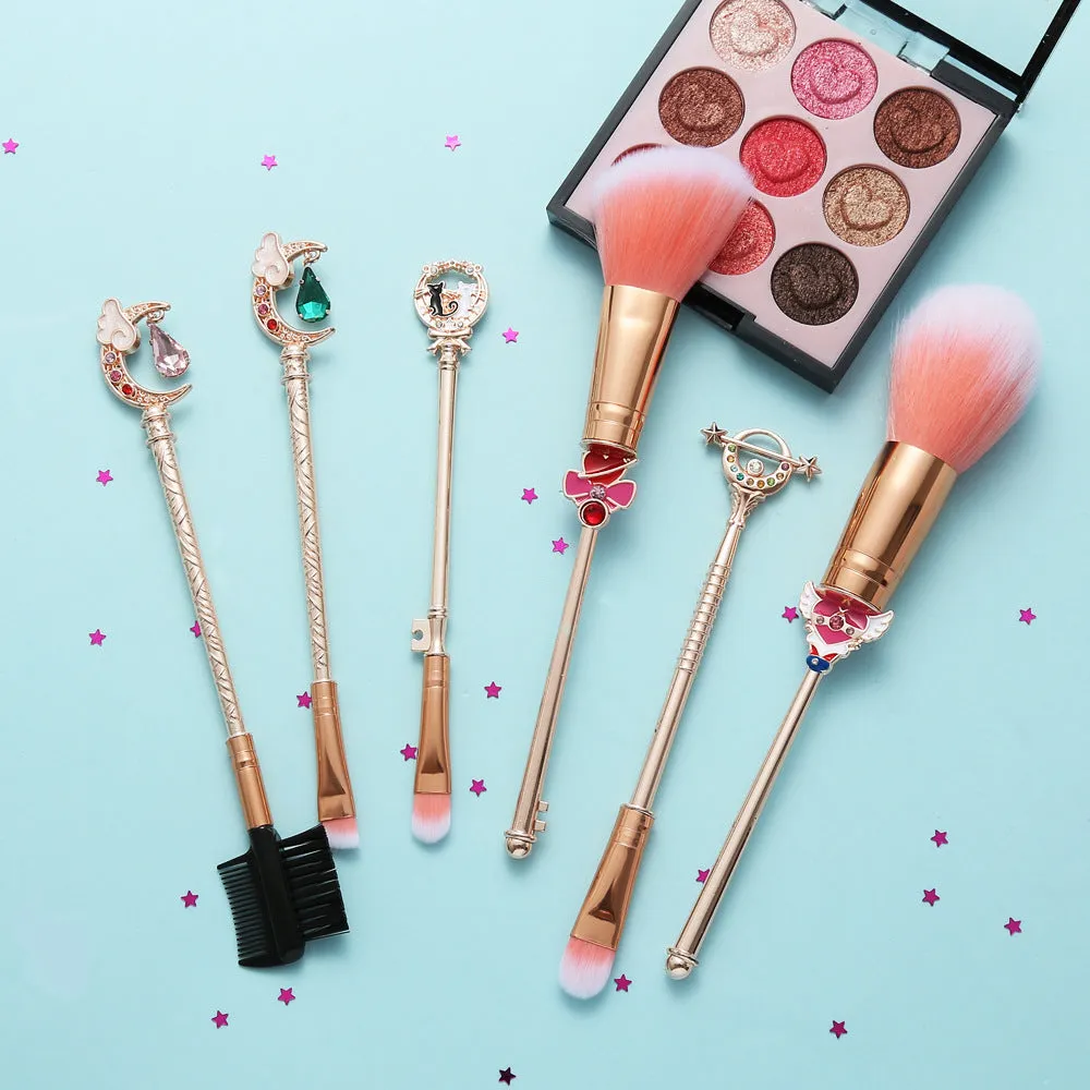 Moon Foundation Blending Makeup Brushes Kit