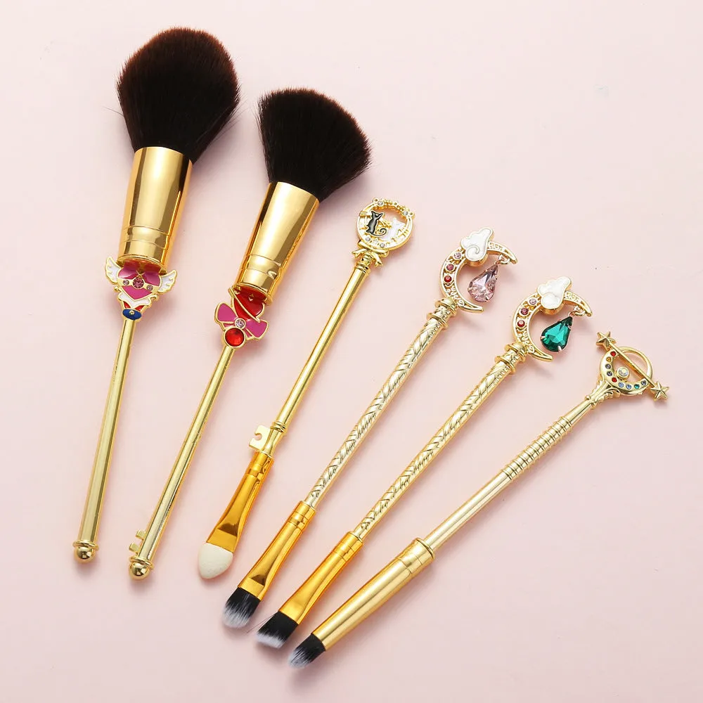 Moon Foundation Blending Makeup Brushes Kit