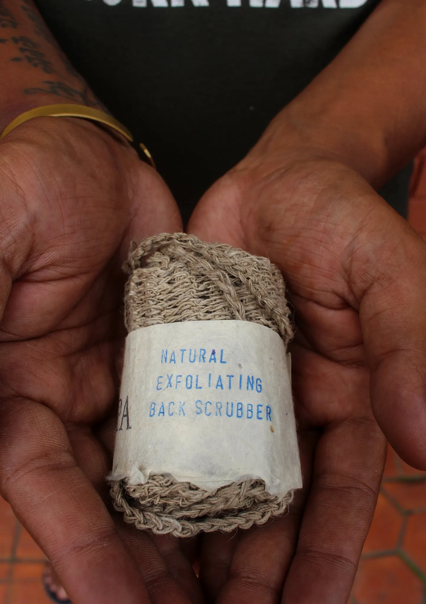 Natural Exfoliating Nettle Back Scrubber
