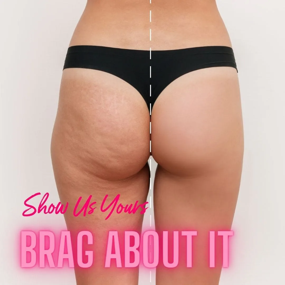 NEW Cellulite Glycolic Body Scrub Mini-Berry My Butt Smoothie