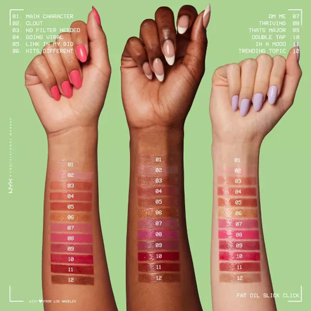 Nyx Professional Makeup Fat Oil Slick Click Tinted Lip Balm