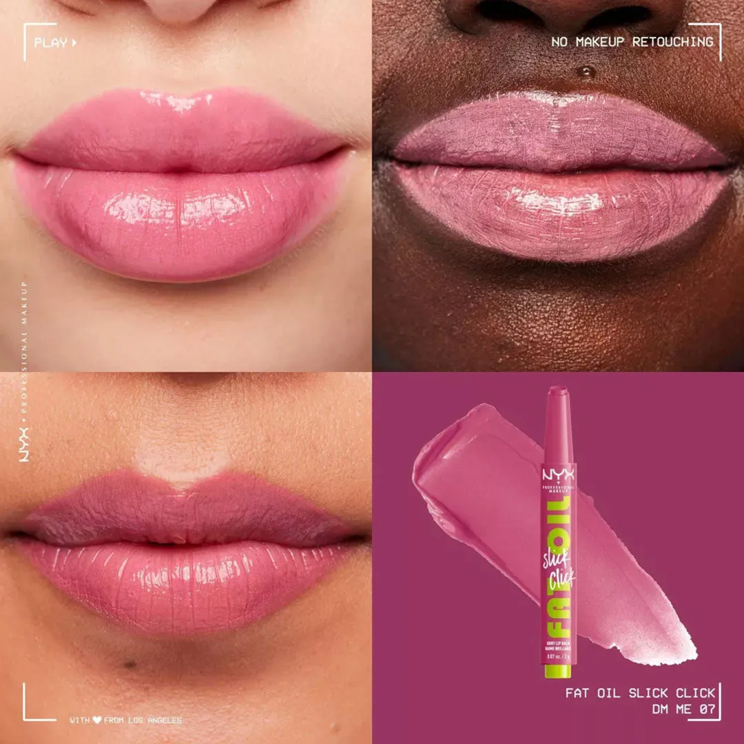 Nyx Professional Makeup Fat Oil Slick Click Tinted Lip Balm