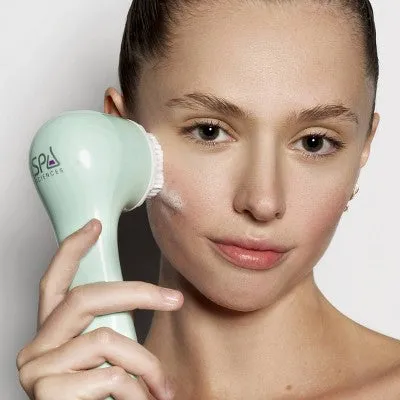 Open Box - Spa Sciences Nova Antimicrobial Sonic Cleansing Brush & Infusion System - Mint