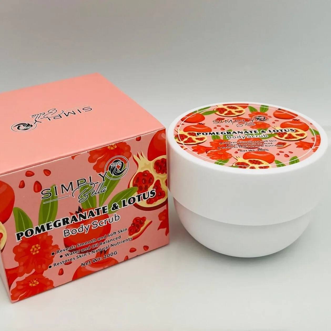 Pomegranate & Lotus Body Scrub (1 unit)