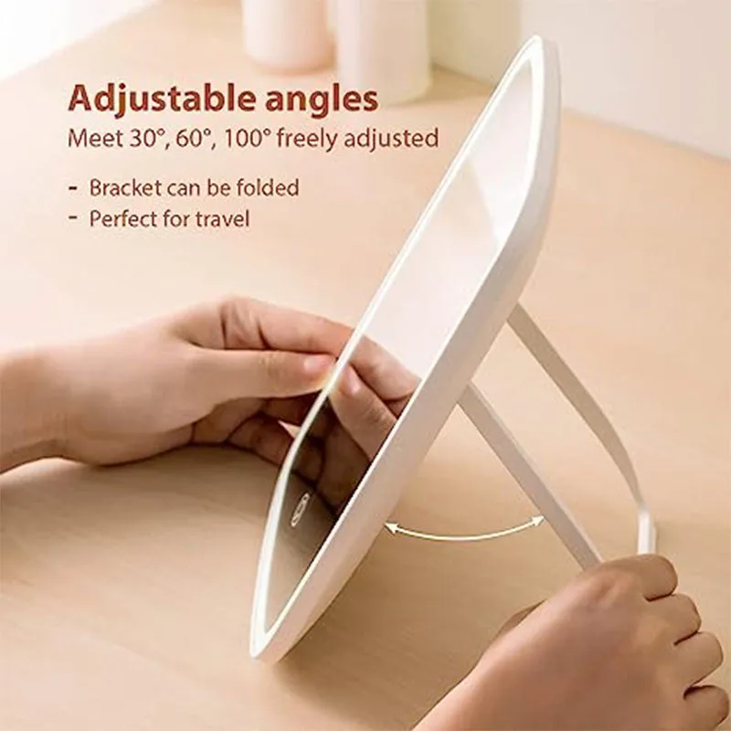 Rechargeable Vanity Mirror With Light