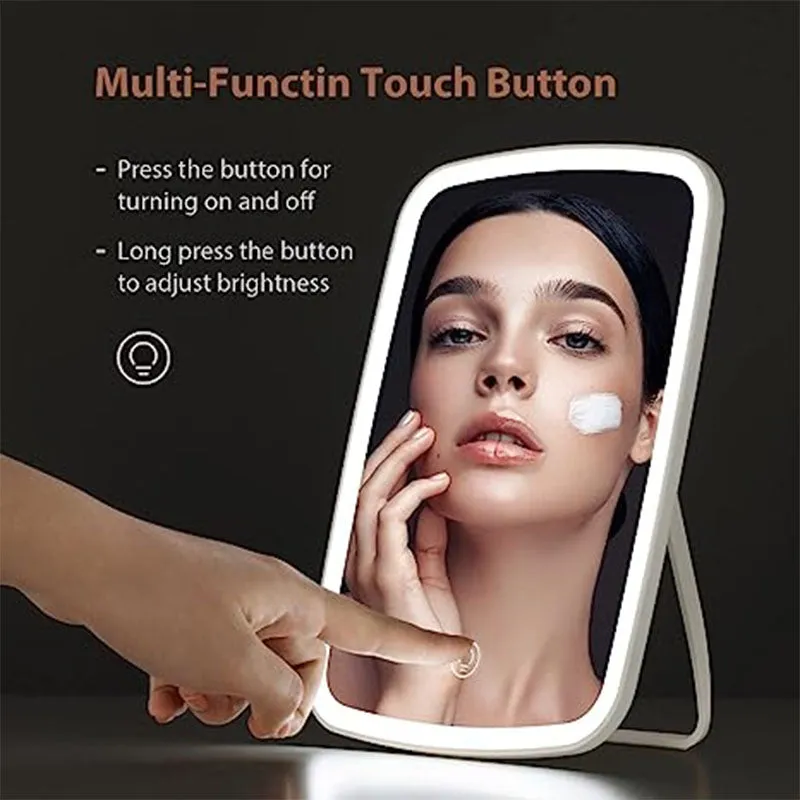 Rechargeable Vanity Mirror With Light