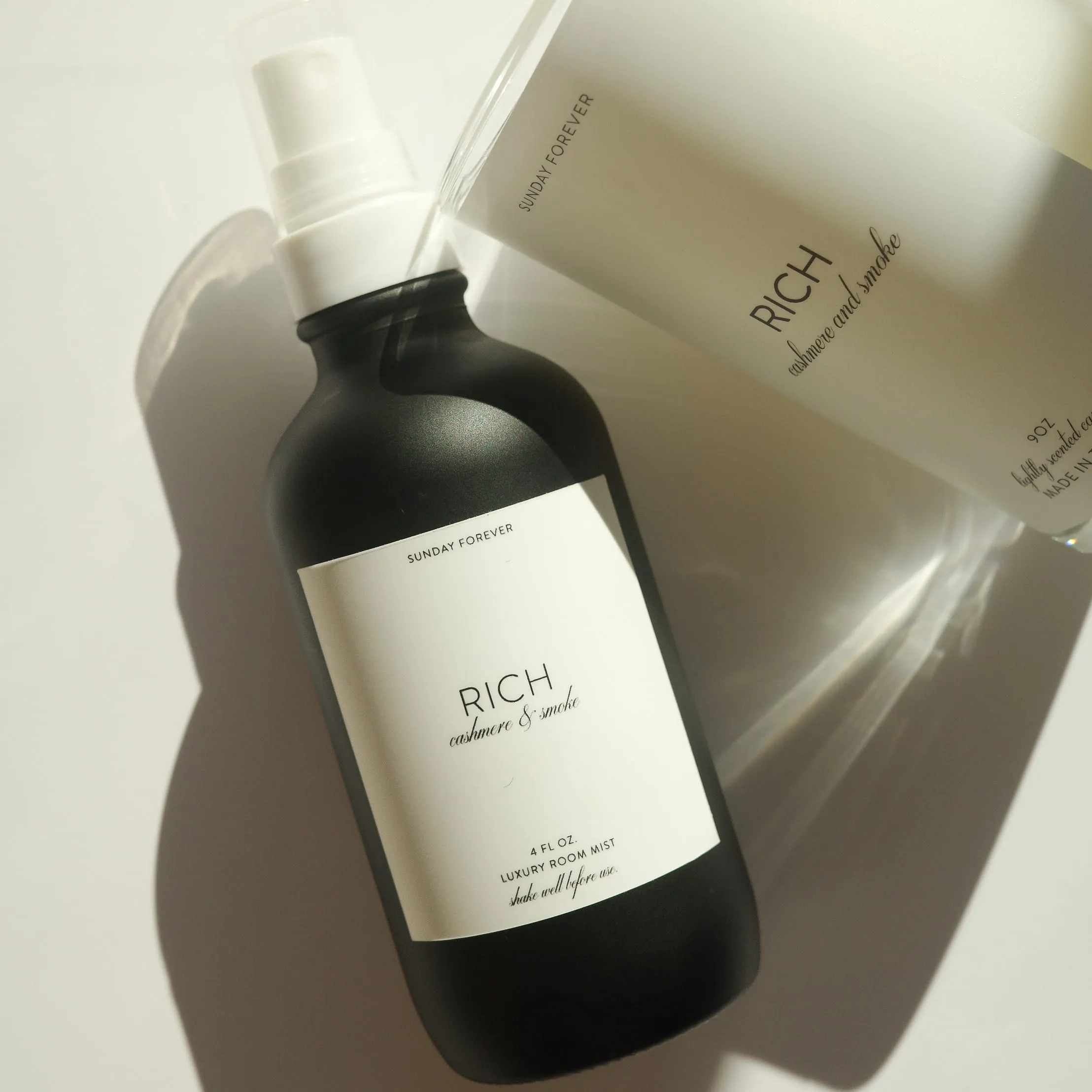 Rich with Cashmere and Smoke Luxury Scented Room Mist