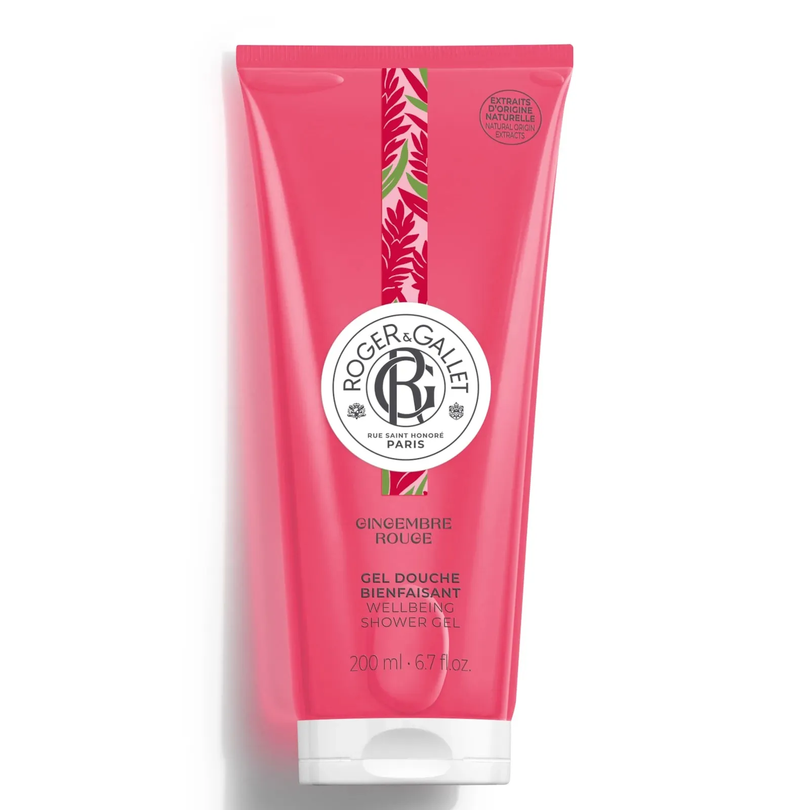Roger & Gallet Shower Gel – Gingembre Rouge – 6.7 oz
