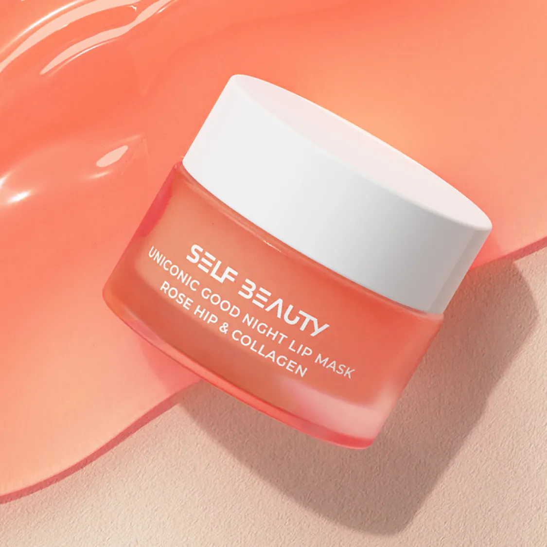 SELF BEAUTY Good Night Lip Mask (3 types); 0.51oz / 14.5g