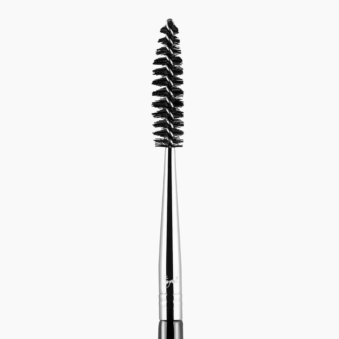 Sigma Beauty E80 Brow and Lash Brush - Black and Chrome