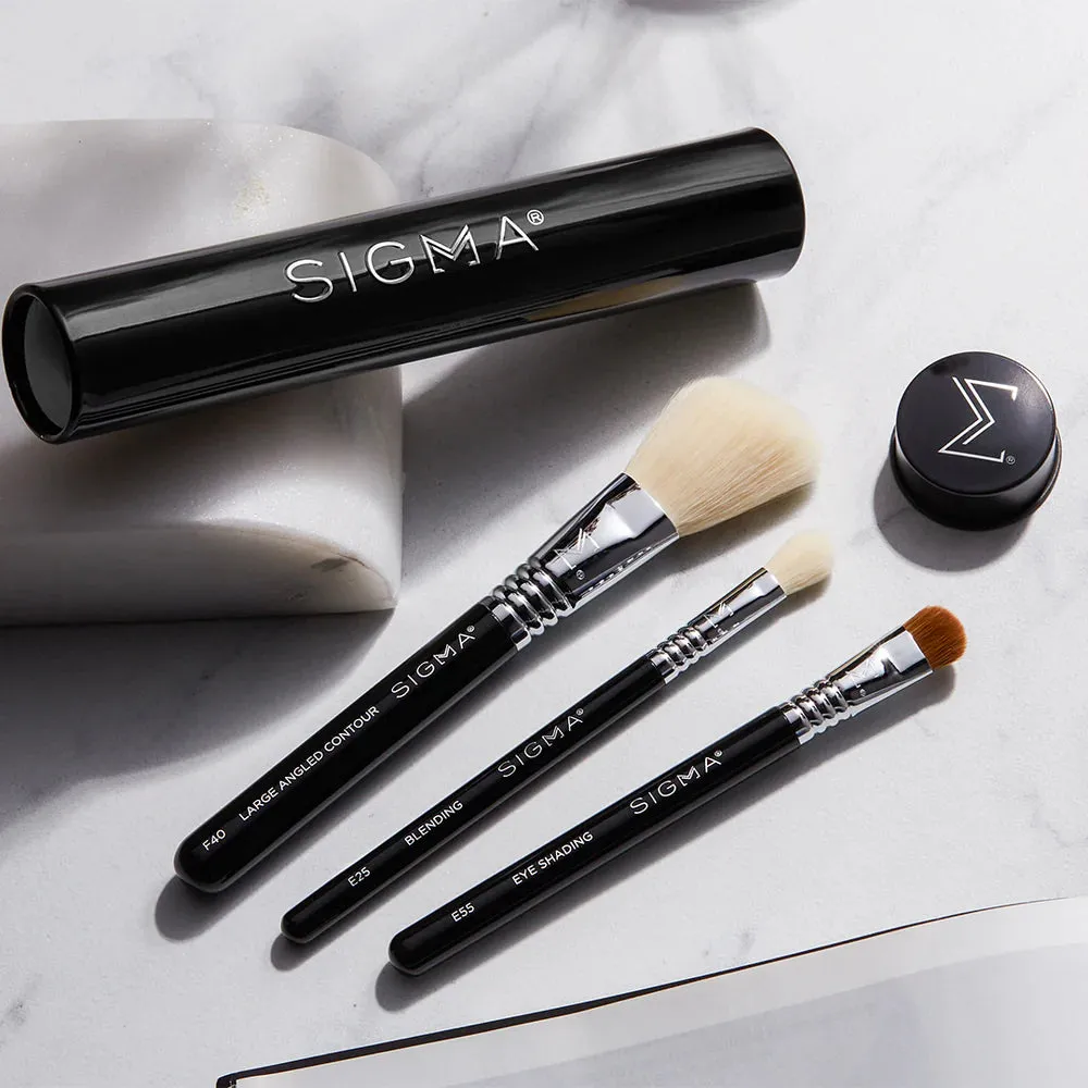 Sigma Beauty Essential Trio Brush Set
