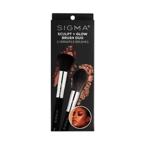 Sigma Beauty Sculpt   Glow Makeup Brush Duo