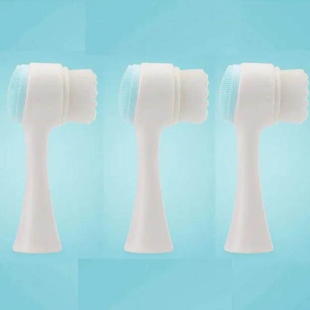 Silica Gel Facial Brush
