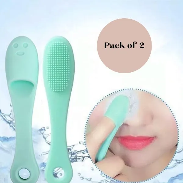 Silicone Face Cleaner Blackhead Remover Brush