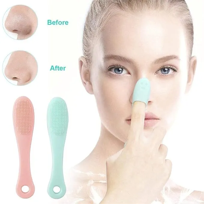 Silicone Face Cleaner Blackhead Remover Brush