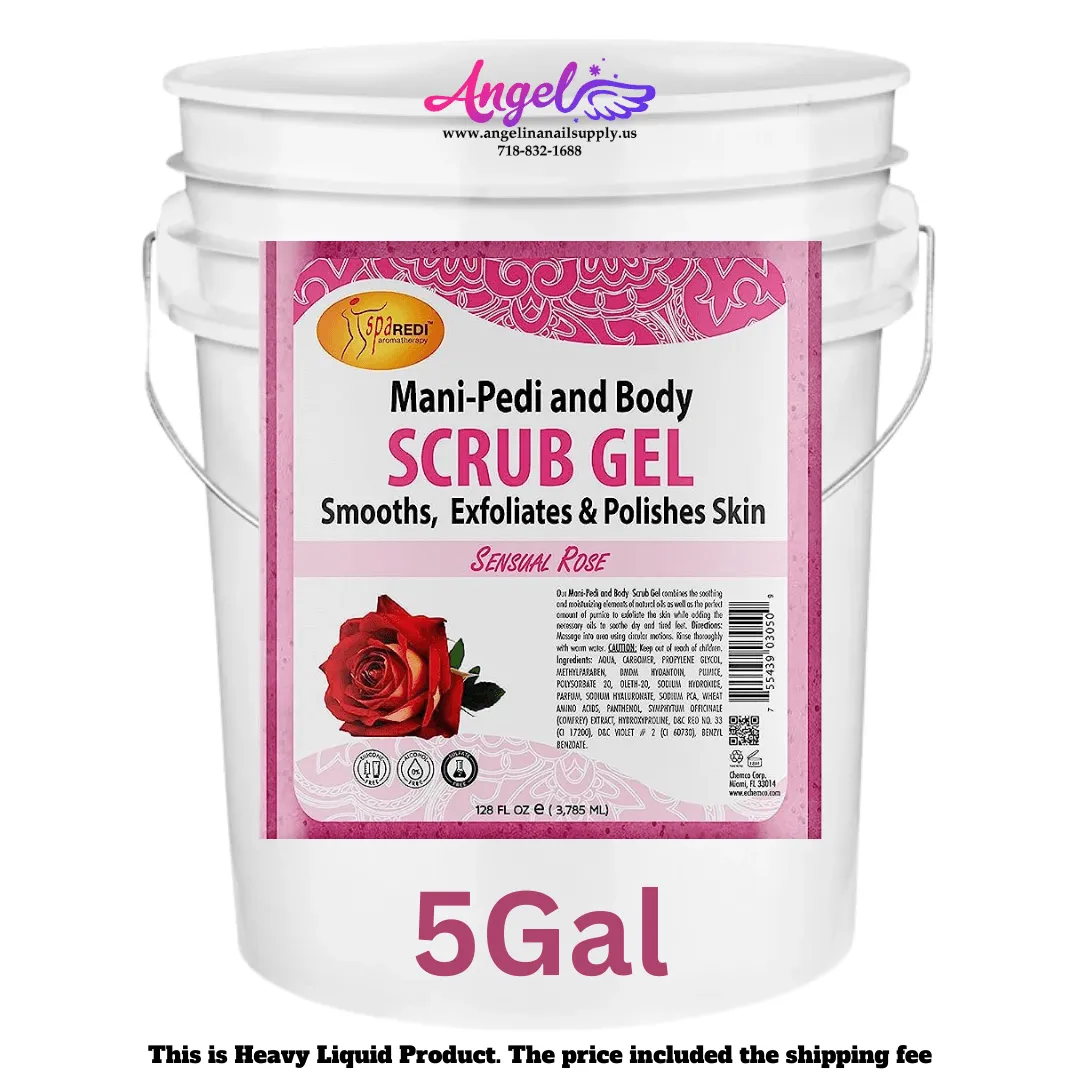 Spa Redi Pedi Scrub Gel (1 Gal & 5 Gal)