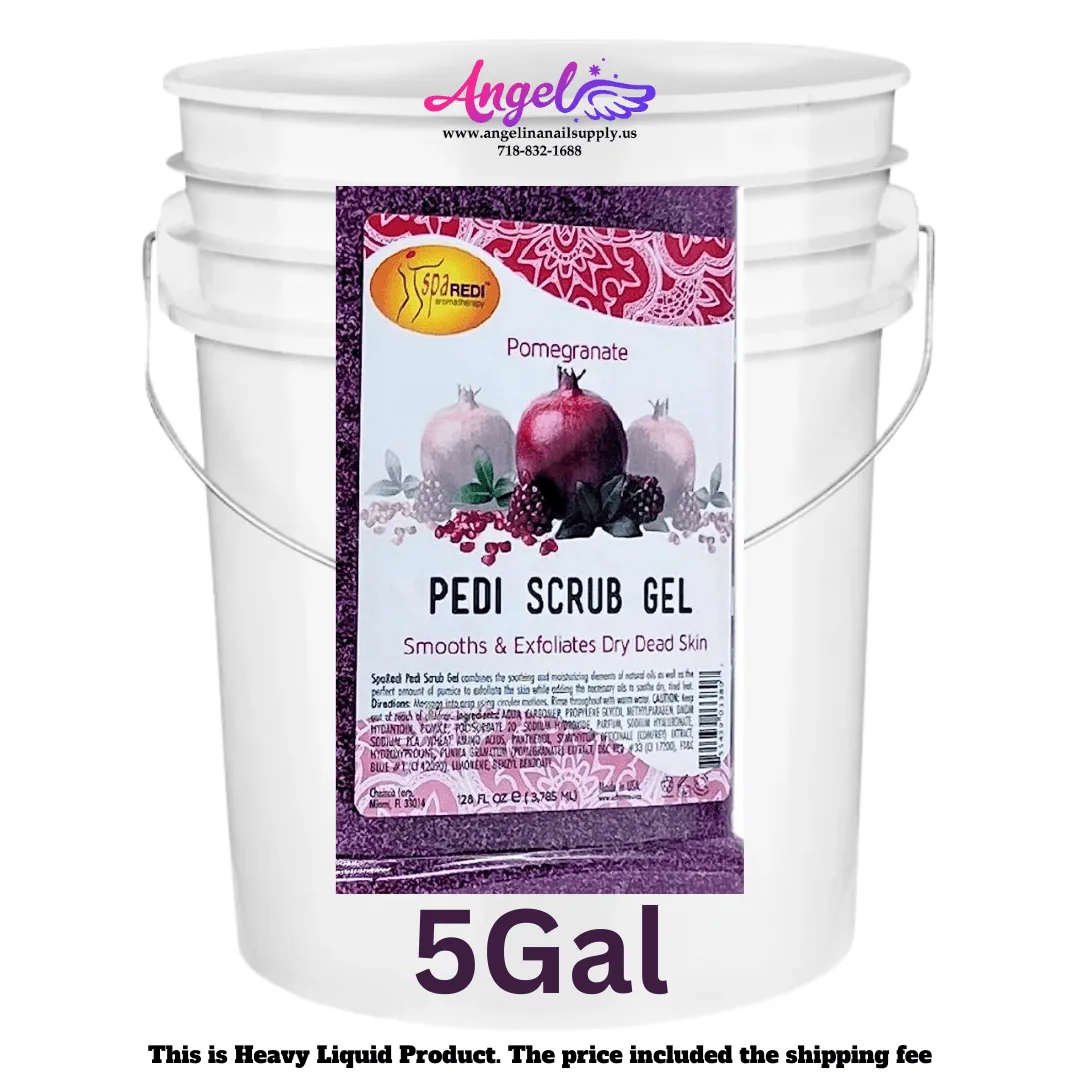 Spa Redi Pedi Scrub Gel (1 Gal & 5 Gal)