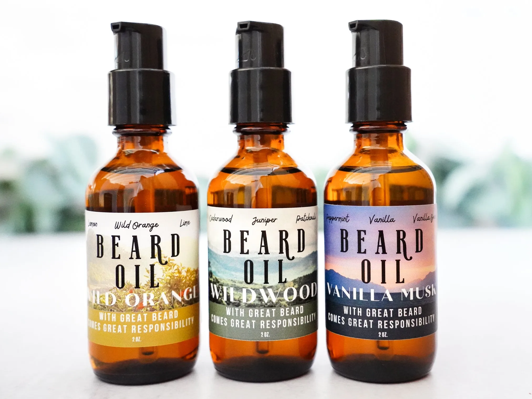 Vanilla Musk Beard Oil