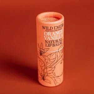 Wild Emery Lip Balm Orange Vanilla